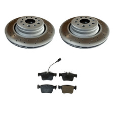 For Maserati Levante S Trofeo 2017-2022 rear brake pads and rotor 