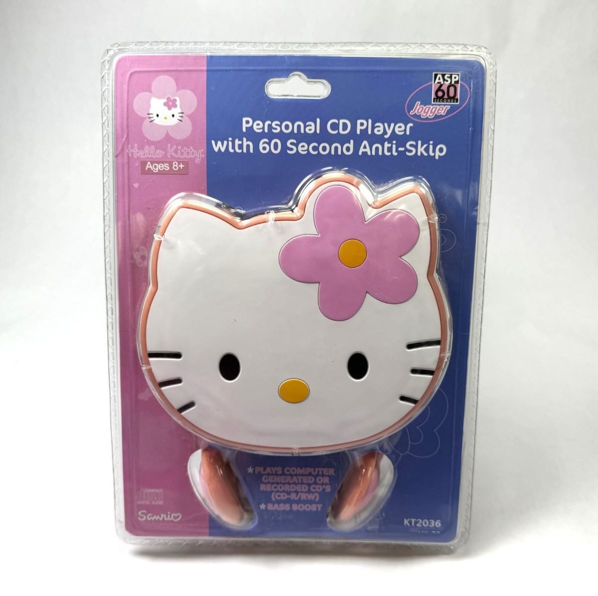 Hello Kitty Vintage Personal CD Player Anti-Skip New Sealed Sanrio