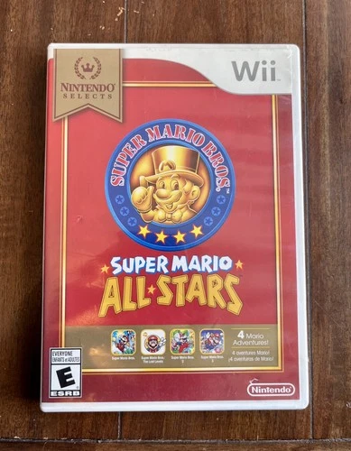 Super Mario All Stars (Nintendo Wii, 2011) No Manual! Tested & Working!
