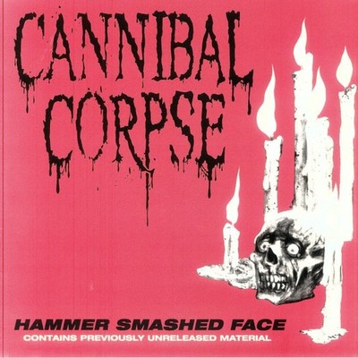 CANNIBAL CORPSE - Hammer Smashed Face (reissue) - gatefold clear vinyl LP