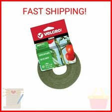 VELCRO Brand VEL-30071-USA ONE-WRAP Garden Ties | Plant Supports for Effective G