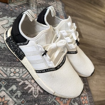 Adidas NMD_R1 'Speckle White'  athletic sneaker shoes men s size 10 EF3326