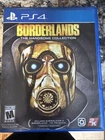 Borderlands Handsome Collection PS4 CIB Complete Tested Borderlands 2 Pre-Sequel