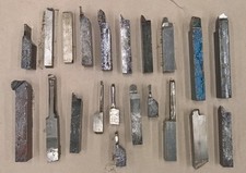 Job Lot of 21 Large Vintage Lathe Cutters – Mixed Types