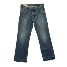 Abercrombie Kids Kilburn Low Rise Boot Jeans Size 16 Blue Denim