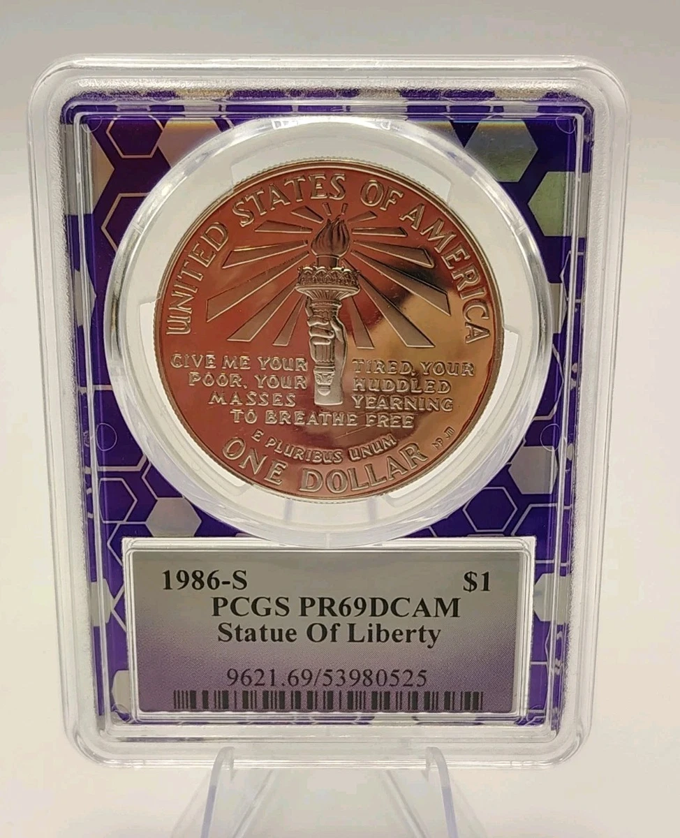 $1 1986 美国现代银色/包覆纪念币(1982-现在) | eBay