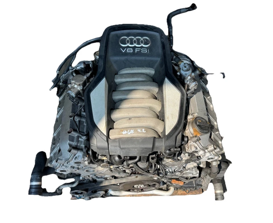 Audi S5 2008-2009 motor V8 4,2 L quinto dígito V 170 k millas montaje completo del motor Foto 3 de 4