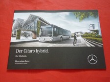 MERCEDES Citaro hybrid K NGT LE G Prospekt Brochure Depliant Folleto von 2019