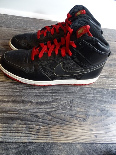Nike Dunk High Premium QS SZ 13 Atlanta ATL Big City Pack Breds 375948-001 - Picture 9 of 15