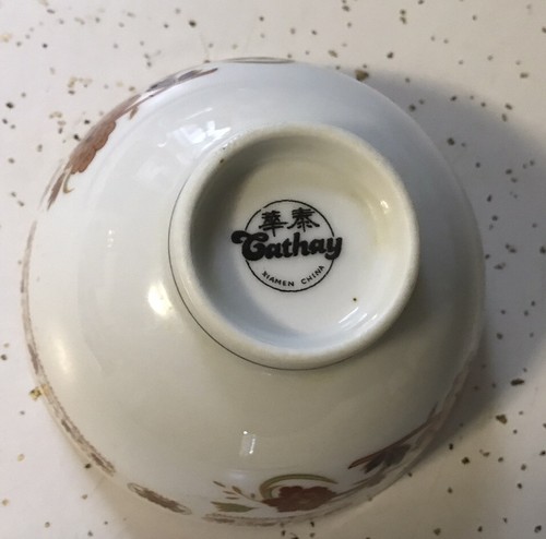 porcelain Rice Bowls, Choice Of 3 Or. All - Picture 6 of 11