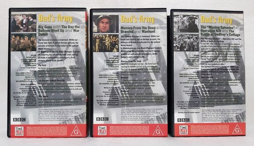 5x DAD'S ARMY SPECIAL EDITION 14 EPISODES "Original BBC Release 2002" LIKE NEW - Picture 4 of 11