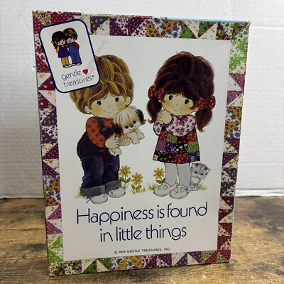 Fairchild Gentle Treasures 60 Piece Puzzle Happiness Is Found In Little Things