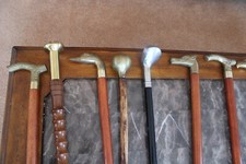 Brass Or Silver Metal Ornate Handled Vintage Assorted Walking Sticks Your Choice