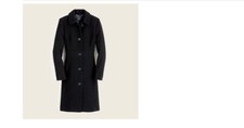 Nwt 00 J.crew Classic Lady Day Coat In Italian Double-cloth Wool W/thinsulate®