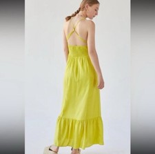 UO Urban Outfitters Silva Midi Slip Dress Size S