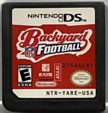 NINTENDO DS :  BACKYARD  FOOTBALL  !! Cartridge Only  Tested