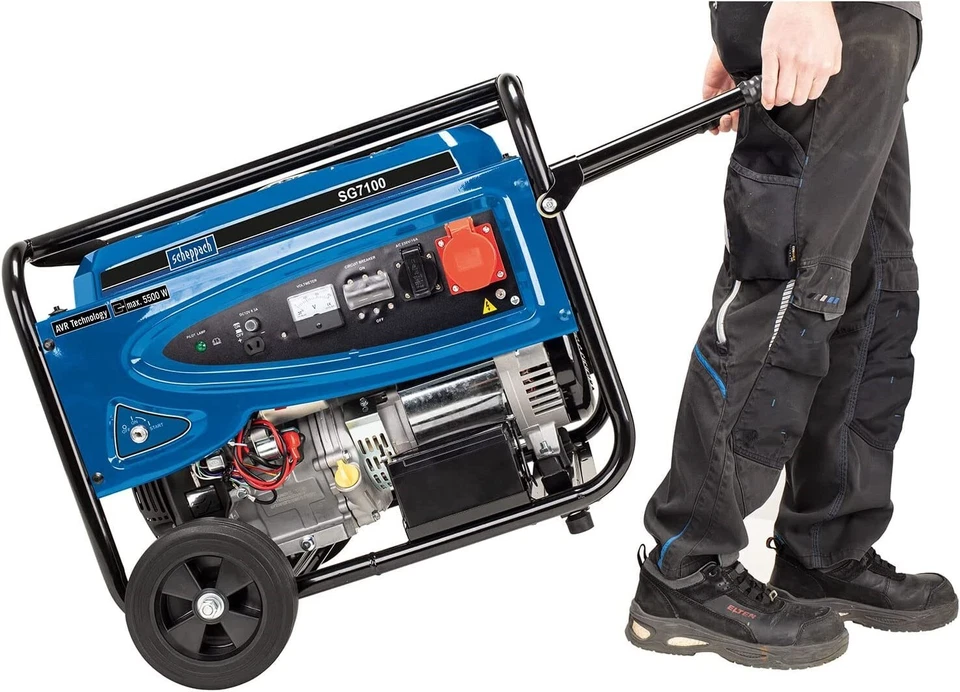 4046664095484 STROMERZEUGER/GENERATOR 5,5 KW, 12/230/400V SCHEPPACH SG7100 SCH59 - Bild 4 von 4