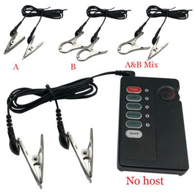 E-Stim Shocking Nipple Clip ElecctroShock Body Enhancer Accessories