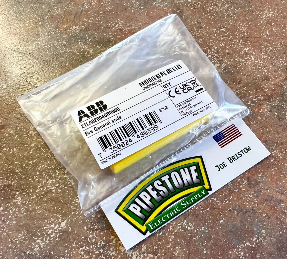 ABB 2TLA020046R0800 Eva Kentucky Stock A veteran owned business..