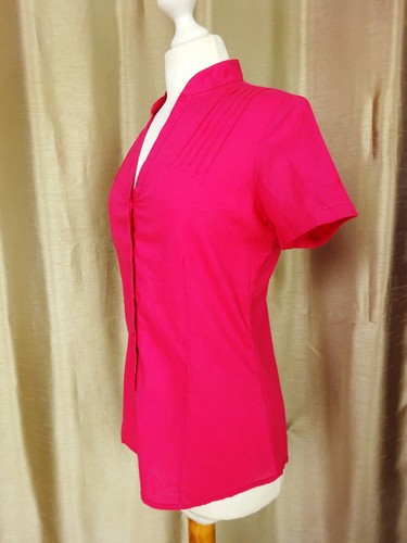 Women's Summer Shirt "Koé" Pink NEW Size XS FR34 US2 UK6 EUR32 - Picture 2 of 6