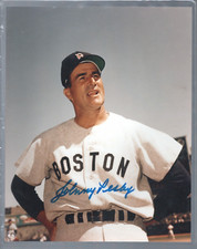 Johnny Pesky Boston Red Sox signed autographed 8 x 10 color photo