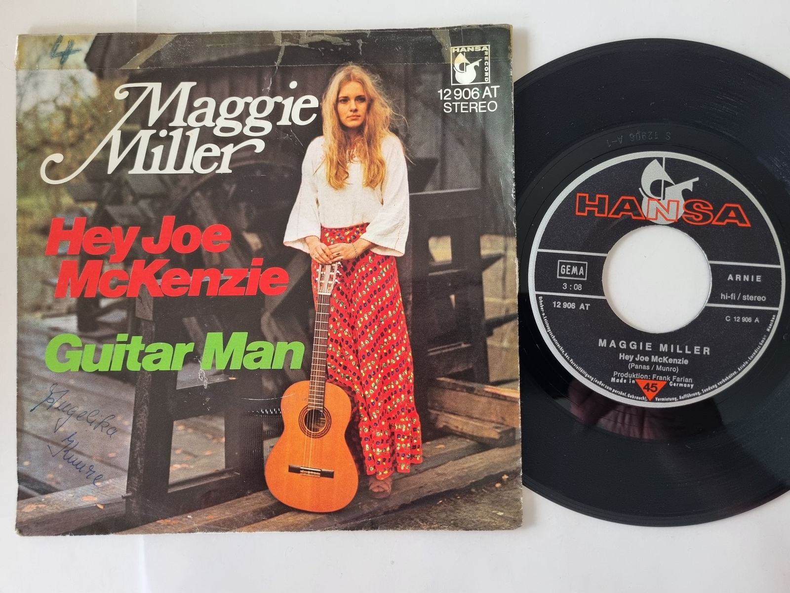 Maggie Miller - Hey Joe McKenzie 7'' Vinyl Germany