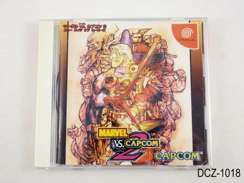 Marvel vs Capcom 2 Dreamcast Japanese Import Sega DC Japan JP Region US Seller