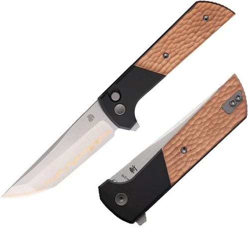 North Mountain Blade Folding Knife 3.5" SLD-Magic Steel Blade Copper/Aluminum