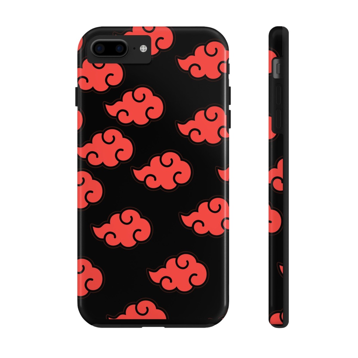 Red Cloud Naruto Anime Phone Case Stylish Protective Cover for  iPhone,Samsung