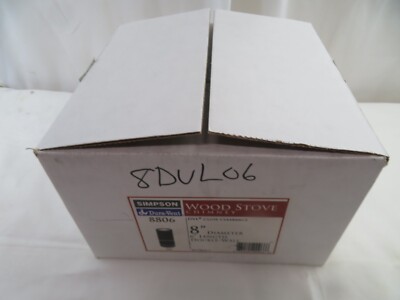 DuraVent DVL  Double-Wall Stove Pipe 8'' Diameter x 6'' Length 8DVL-06
