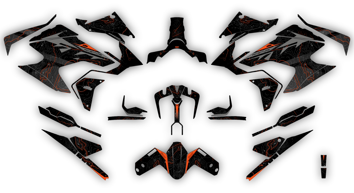 KTM 1290 Super Adventure R / S 2021 2022 2023 2024 Graphics decals