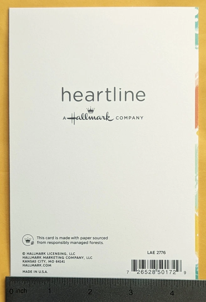 "Gran nieta, ¡feliz cumpleaños!"Tarjeta de felicitación (+sobre 5x7").  Foto 3 de 4