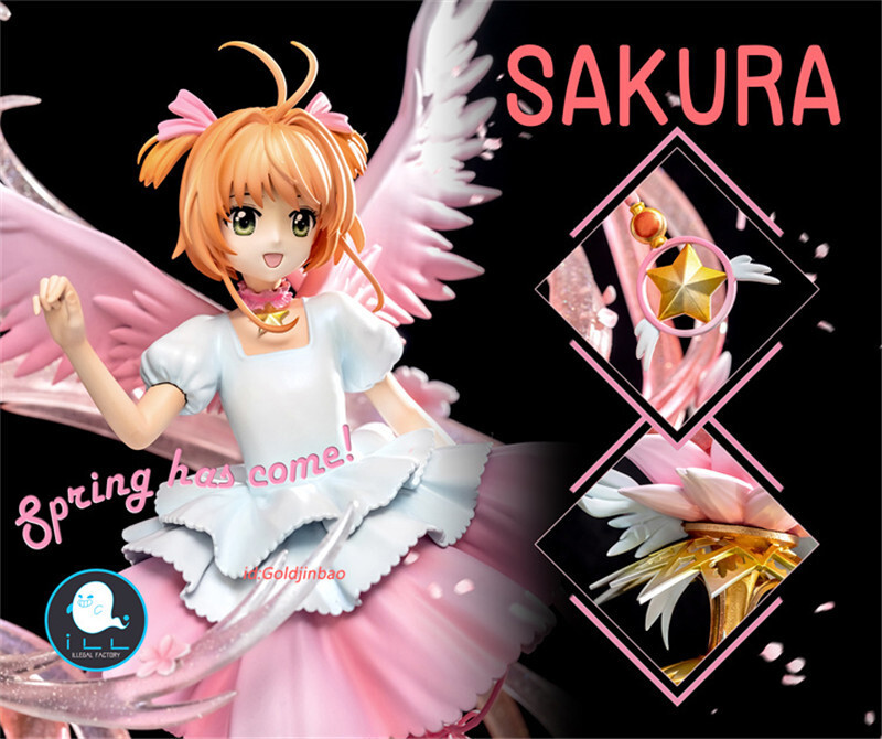 ILL Studio Cardcaptor Sakura KINOMOTO SAKURA Resin Model In STOCK