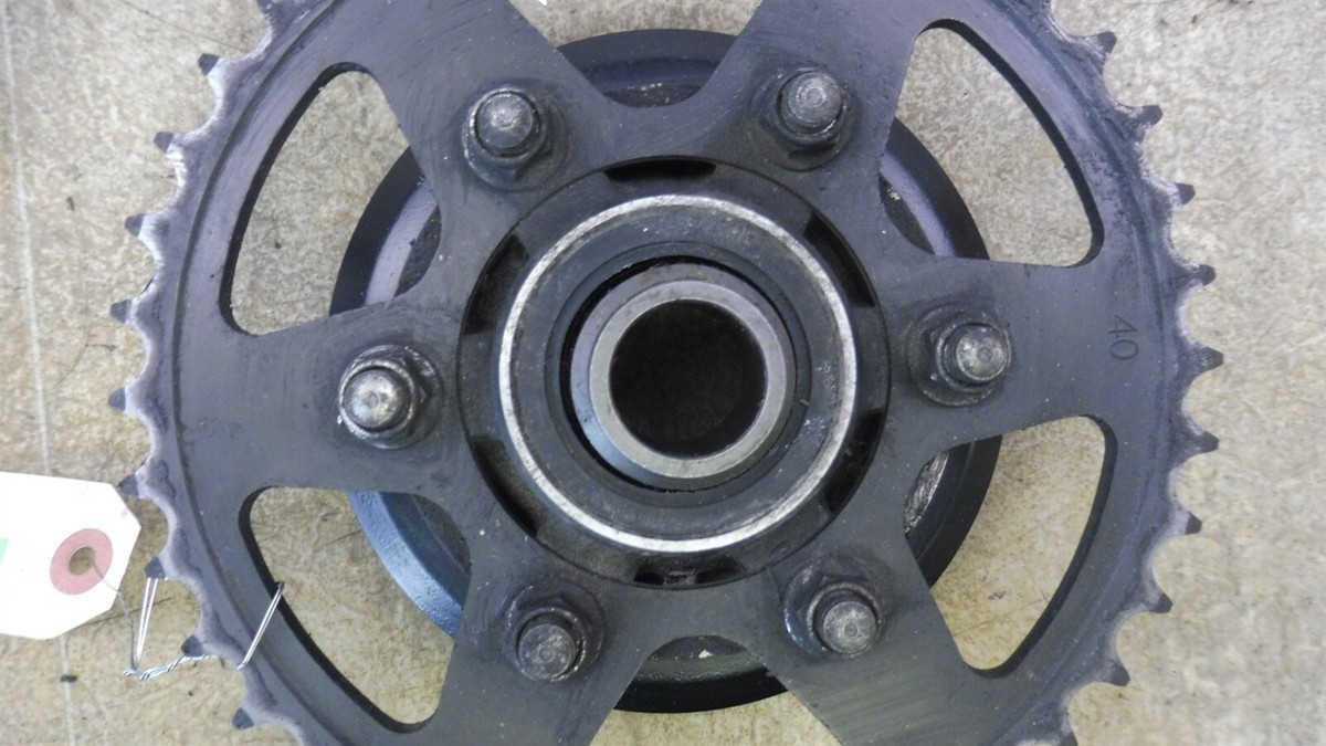 2003 Kawasaki ZX636 B Ninja K296-1) rear wheel sprocket and