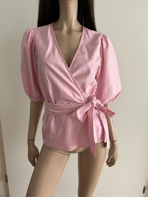 Cache-coeur vintage Yves Saint-Laurent rose taille 38