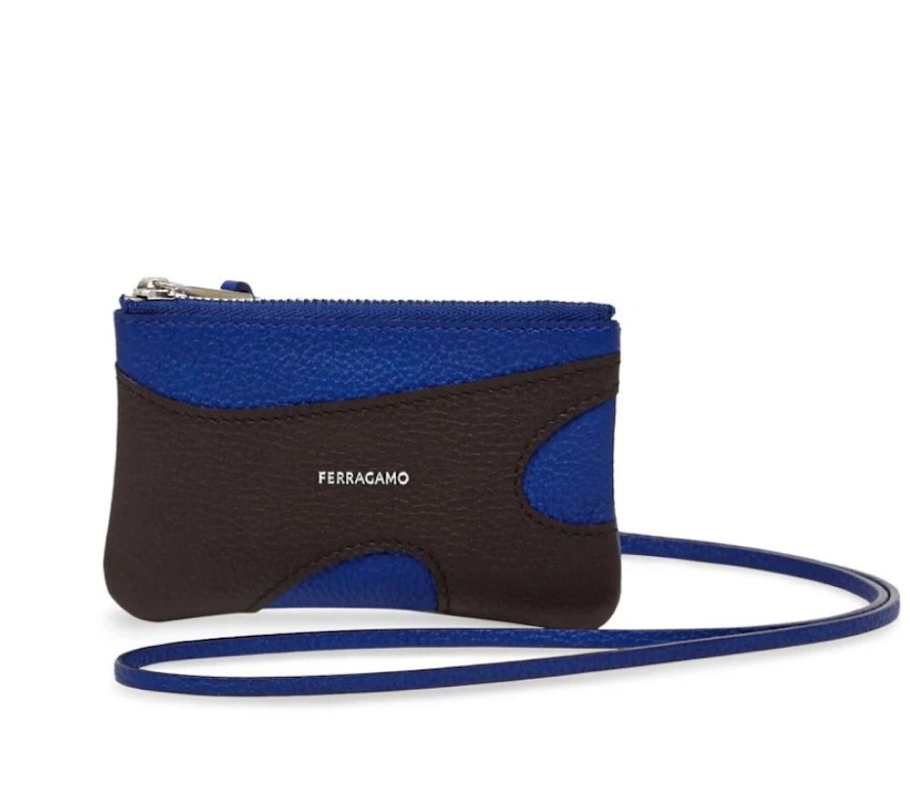 КОШЕЛЕК-ВИЗИТНИЦА С ВЫРЕЗАННЫМ ЛОГОТИПОМ FERRAGAMO KARTENTUI СДЕЛАНО В ИТАЛИИ 770130 65190₽