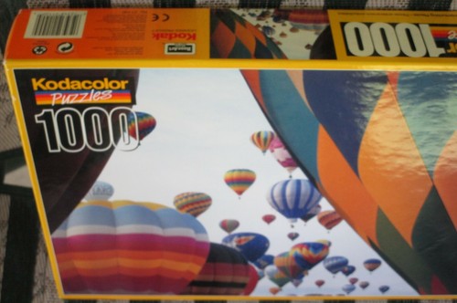 Puzzle Kodacolor 1000pc "Hot Air Balloon Festival" 18-15/16" x 26-3/4" sealed - Picture 3 of 4