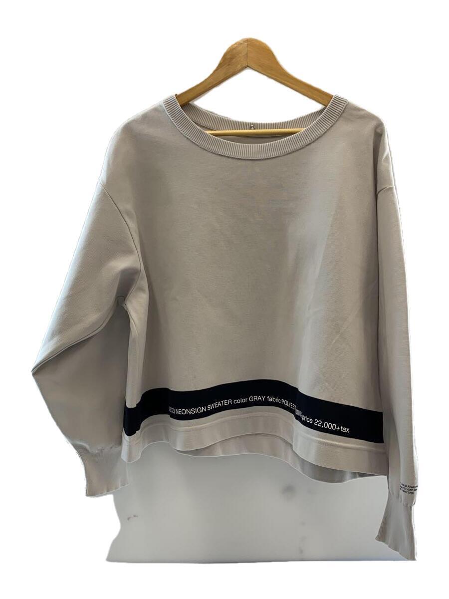 NEON SIGN Sweater (Light) SIZE:46 Polyester Gray 00023 | eBay