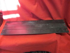 1RU 1U Rack Mount Blank 19" x 1.75" Used Steel Black 2 Screw Hole Quantity of 3