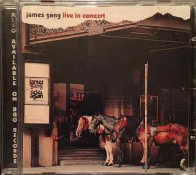 CD James Gang Live In Concert BeatGoesOn