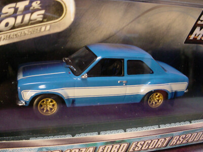 Fast & Furious BRIAN'S 1974 FORD ESCORT RS2000 MK1 🌸 blue