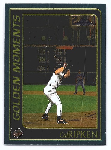 Cal Ripken Corner 2001 Topps Chrome #309 Cal Ripken (LR Corner Crease) | eBay