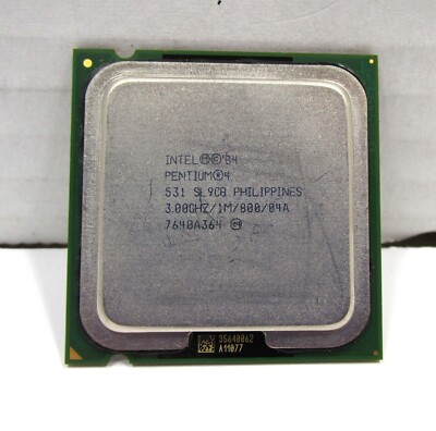 INTEL Pentium 4 531 Processor @ 3.00GHz 1MB 800MHz LGA775 SL9CB