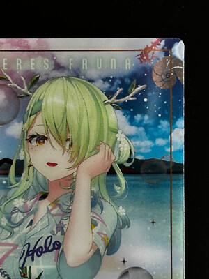 Ceres Fauna Hololive English Wafer Card Japanese Collection Bandai