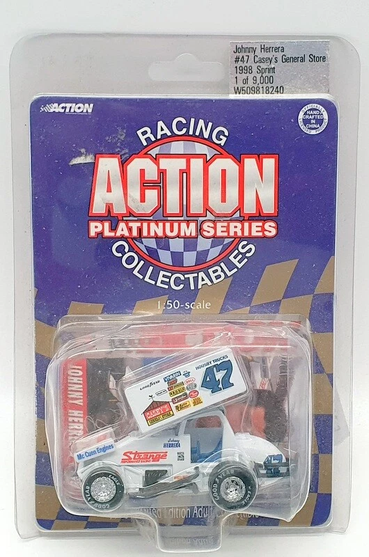 Action 1/64 Scale Model Car W509818240 - 1998 Sprint #47 Casey General J.Herrera - Imagen 3 de 4