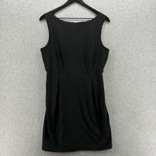 Gap Dress Womens Size 10 Black Sleeveless A Line Knee Length Workwear Cocktail