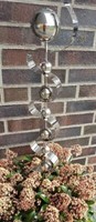 Skulptur Uranus Edelstahl 127 Cm Gartendekoration Beetstecker Gartenstecker