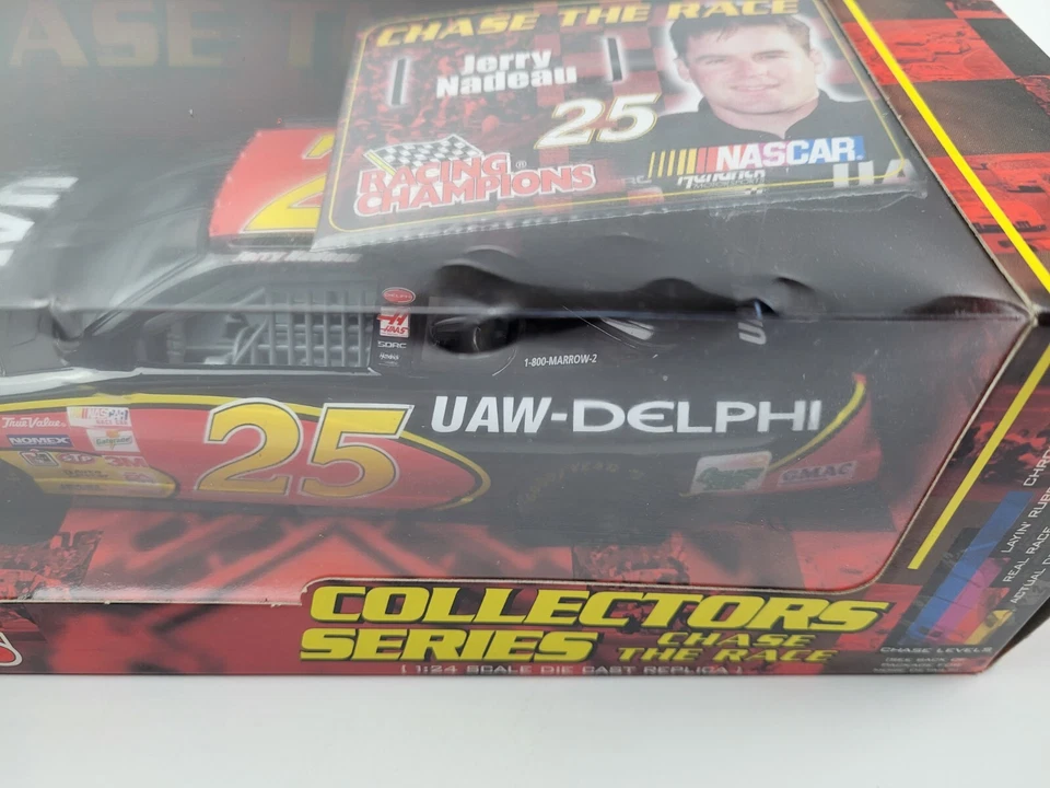 Jerry Nadeau #25 Racing Champions Collectors Series 2001 UAW escala 1:24 diecast Foto 4 de 4