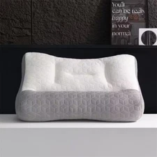 Premium Adjustable Loft Memory cott Pillow 18X28 in Cross Cut Soybean fiber Fill