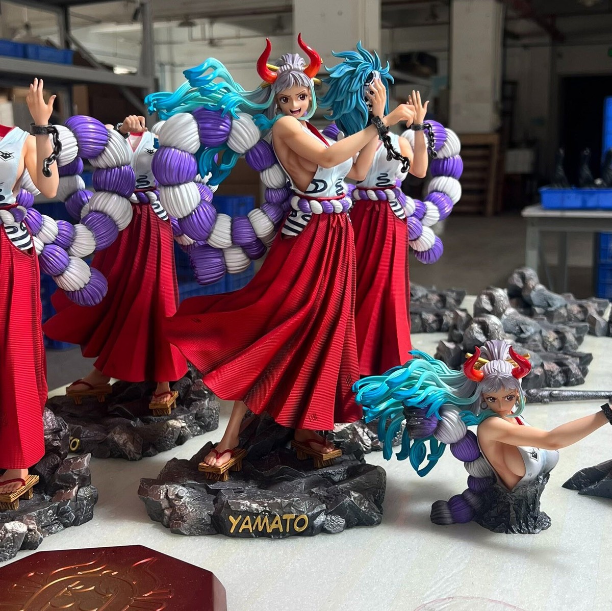 Yamato 2.0 MO HUAN YUAN STUDIO One Piece Resin Figurine Yamato 2.0 MO HUAN YUAN STUDIO One Piece Resin Figurine